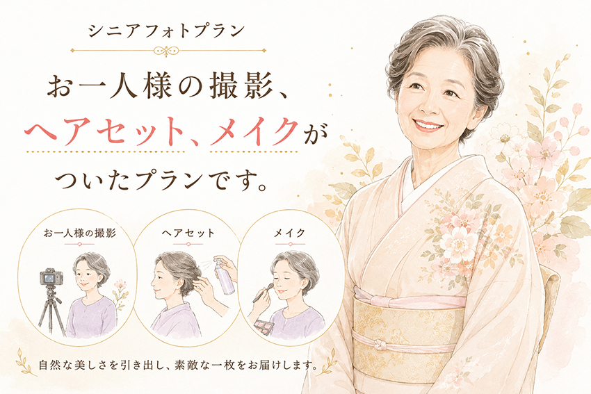 シニアフォトプラン