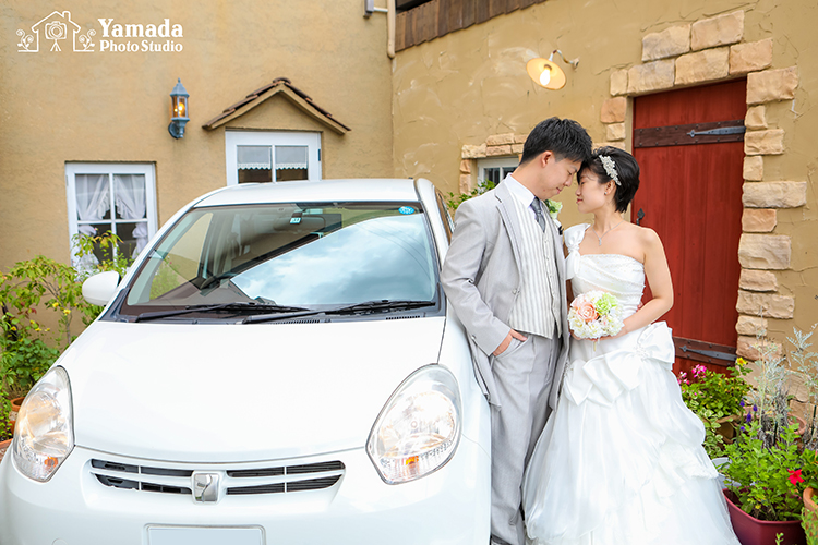 箕輪結婚写真