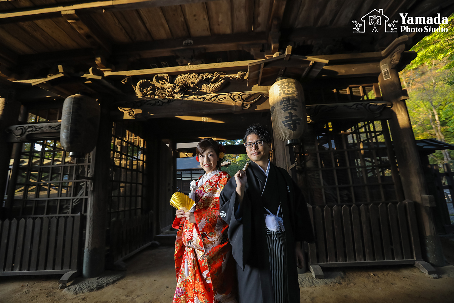 慈雲寺和装フォトロケーション