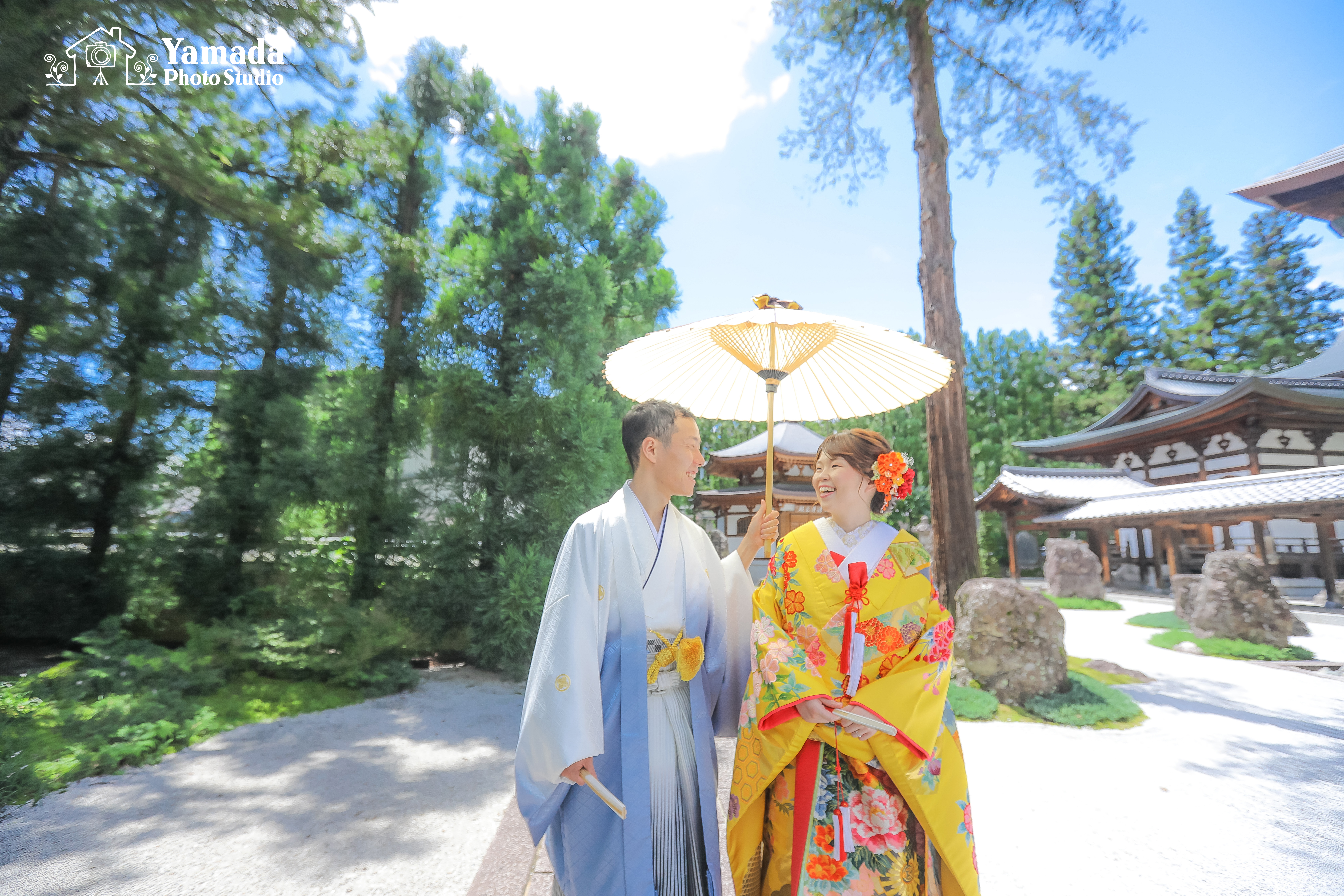 慈雲寺和装ロケーション