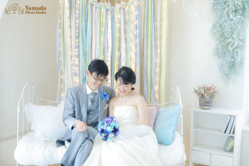 ドレスタキシード結婚写真