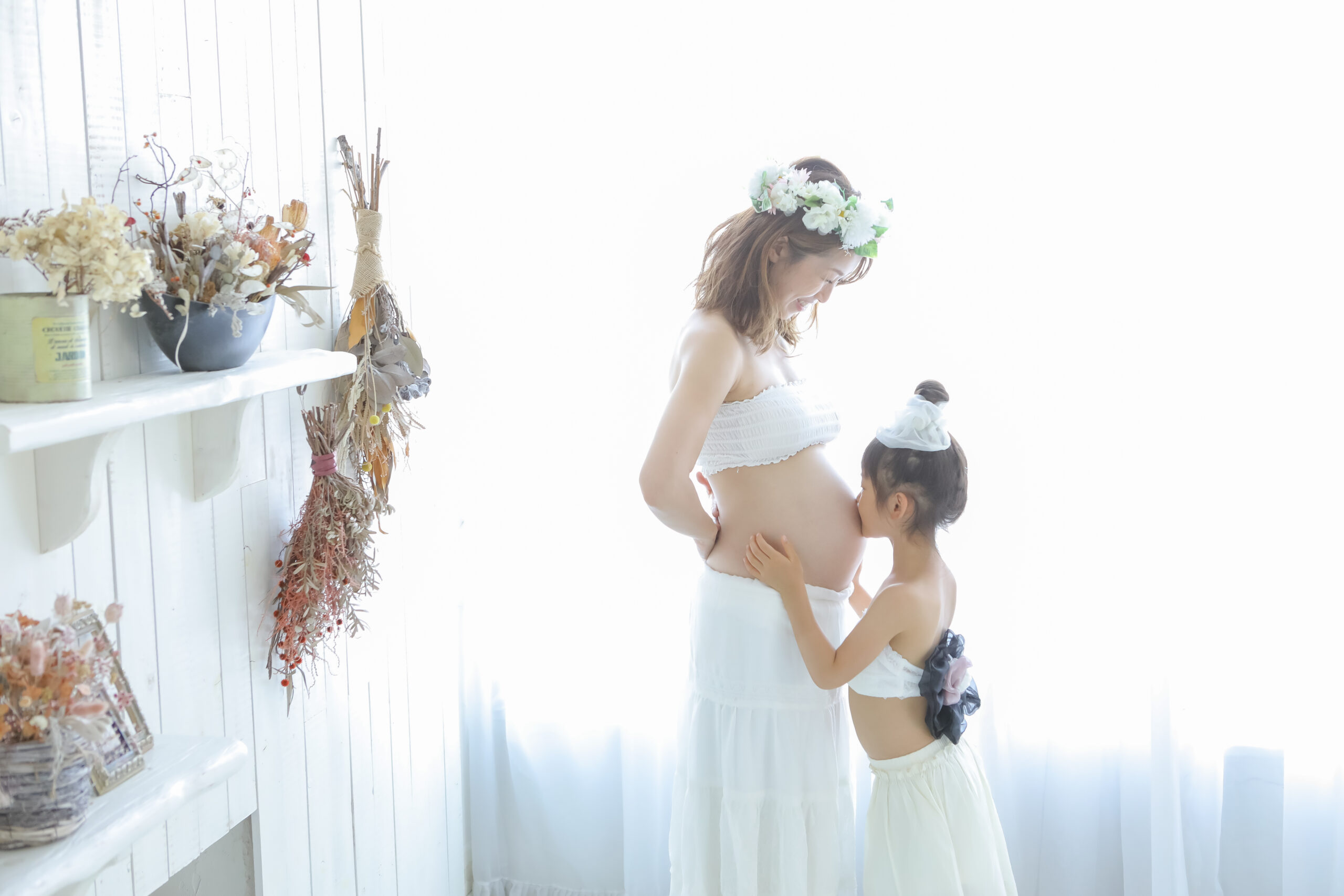 マタニティー撮影ナチュラル