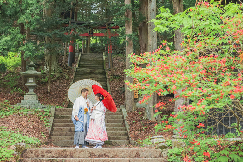 奈良井宿八幡神社フォトウディング