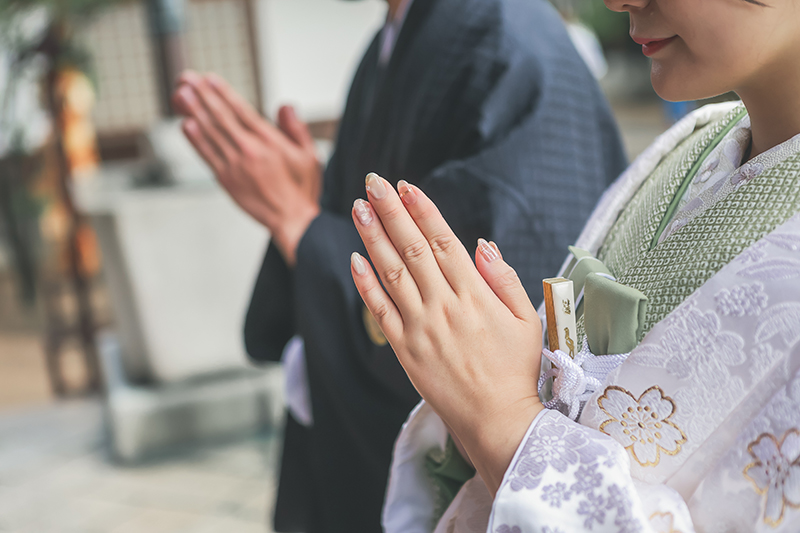 和装婚礼神社