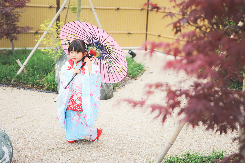 七五三3歳スタジオ撮影