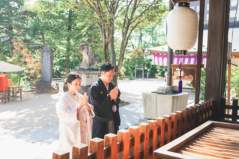 四柱神社神前式