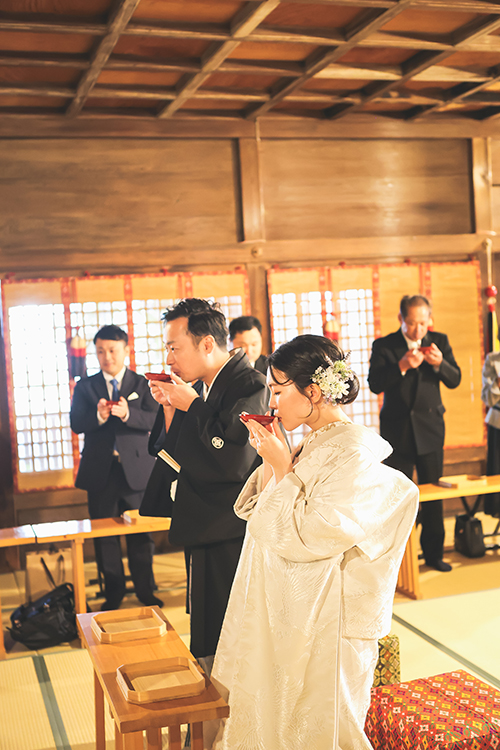 四柱神社神前式