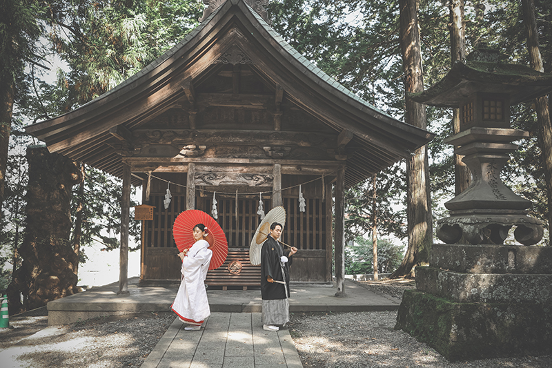 諏訪大社上社結婚式