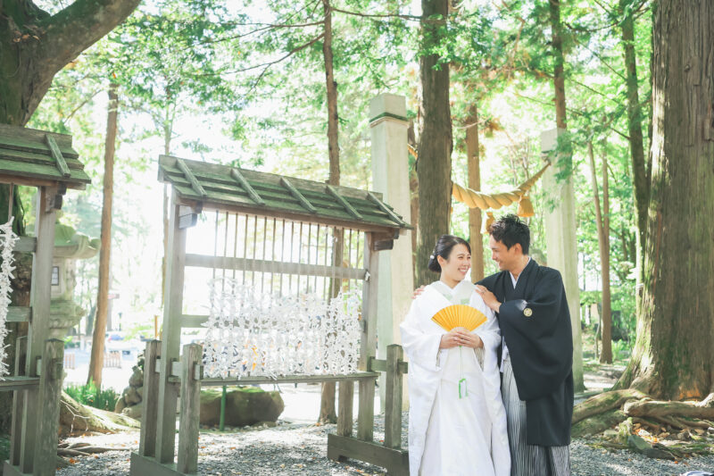 諏訪和装結婚式