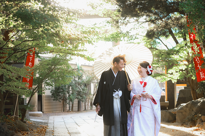 四柱神社神前結婚式