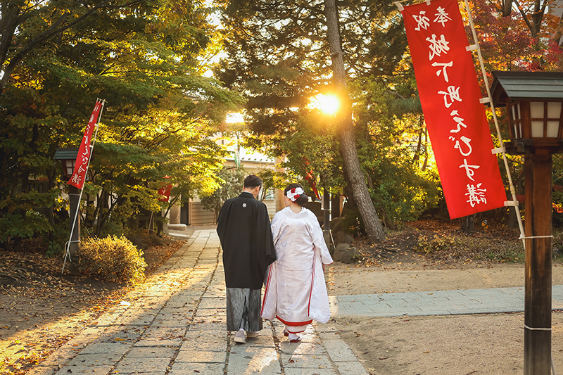 四柱神社神前結婚式