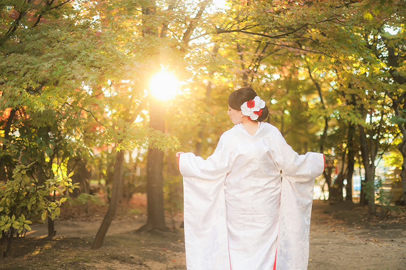 四柱神社神前結婚式