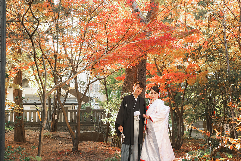 四柱神社神前結婚式