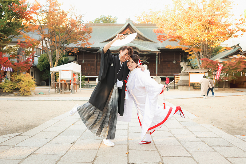 四柱神社神前結婚式