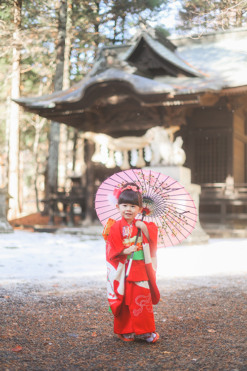 岡谷市出早神社ロケ