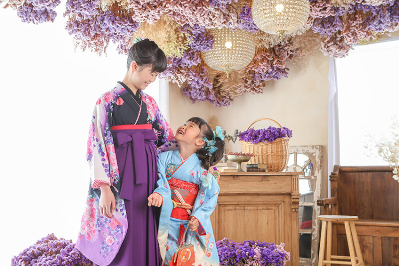 姉妹撮影