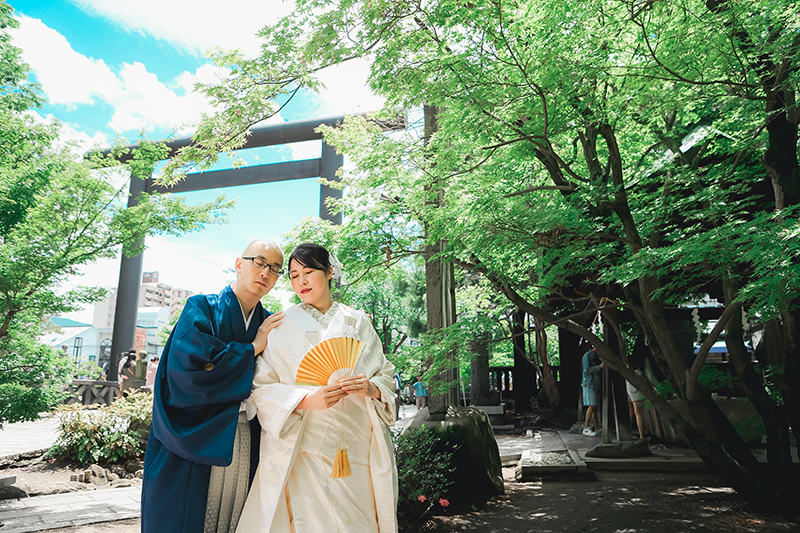 四柱神社神前式