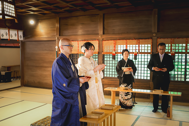 四柱神社神前結婚式