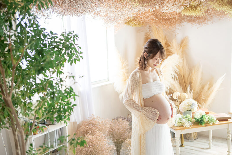 マタニティスタジオ撮影