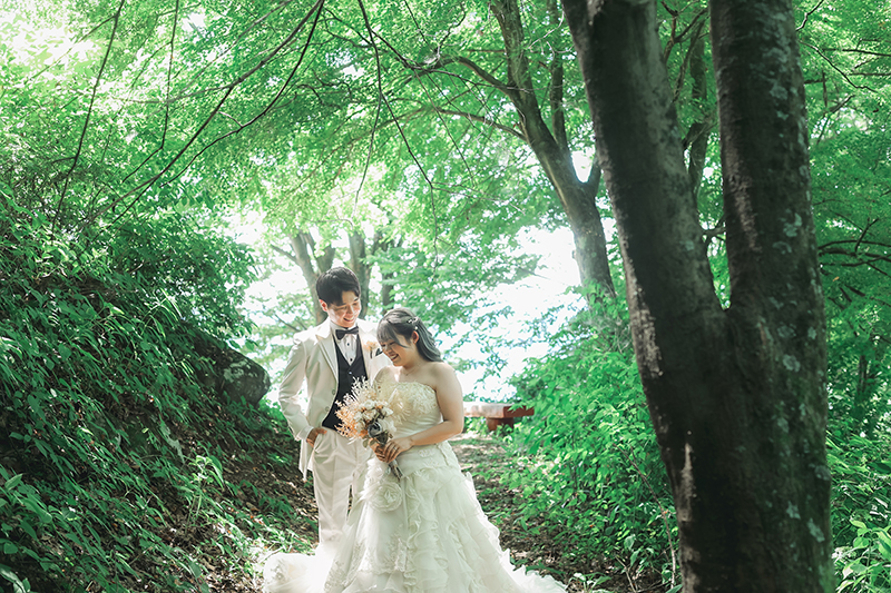 立石公園洋装フォト