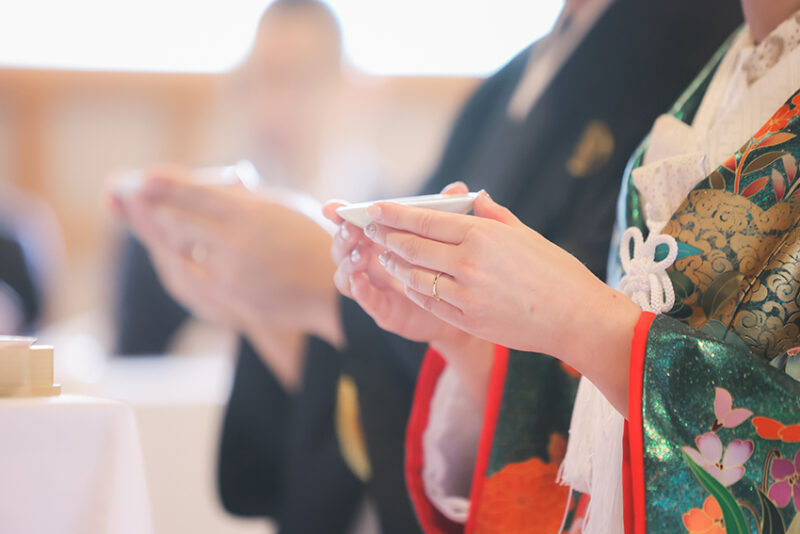 諏訪大社　神前結婚式