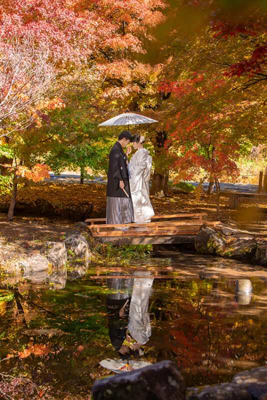 紅葉　フォトウェディング
