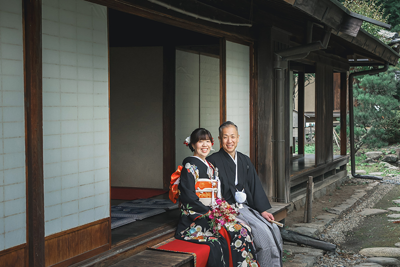 和装ブライダルロケーション撮影