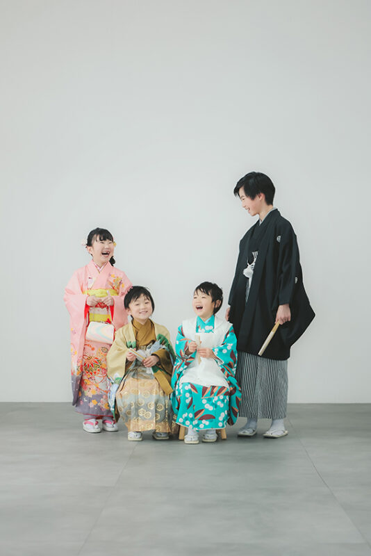 岡谷 兄妹撮影