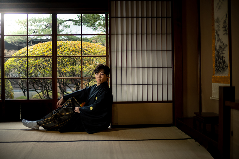 新郎和装紋付袴