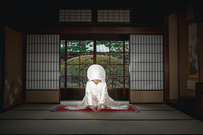 岡谷市旧林家住宅和装ロケ