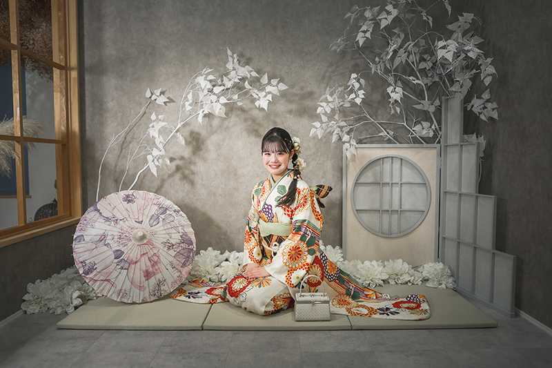 成人式スタジオ撮影