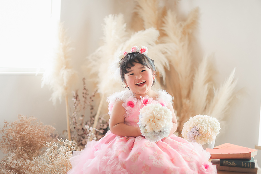 七五三 ドレス撮影 岡谷