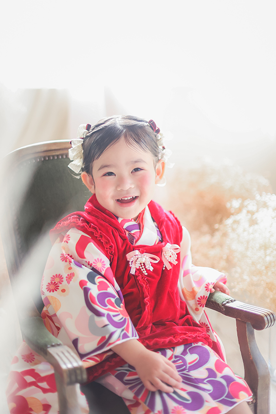 七五三　スタジオ撮影　岡谷