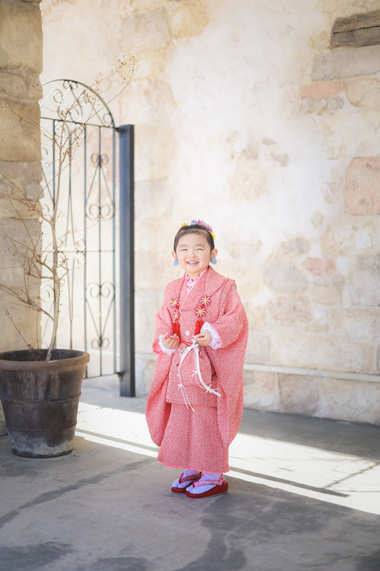 ３才七五三スタジオ撮影