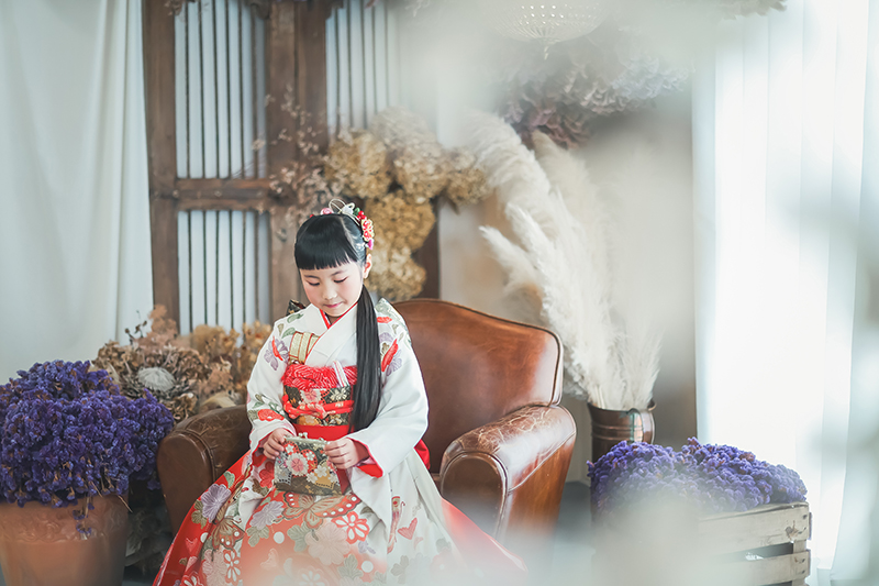 七五三スタジオ撮影