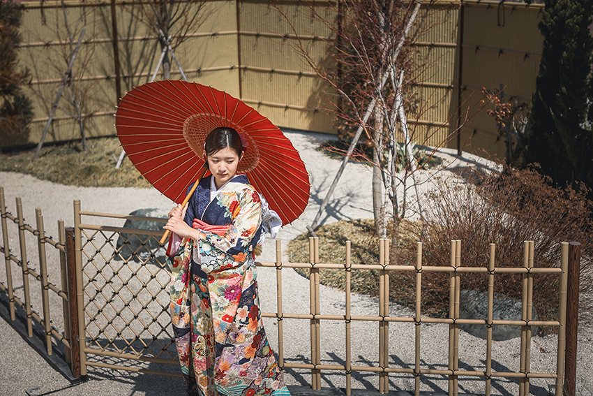 振袖撮影　諏訪