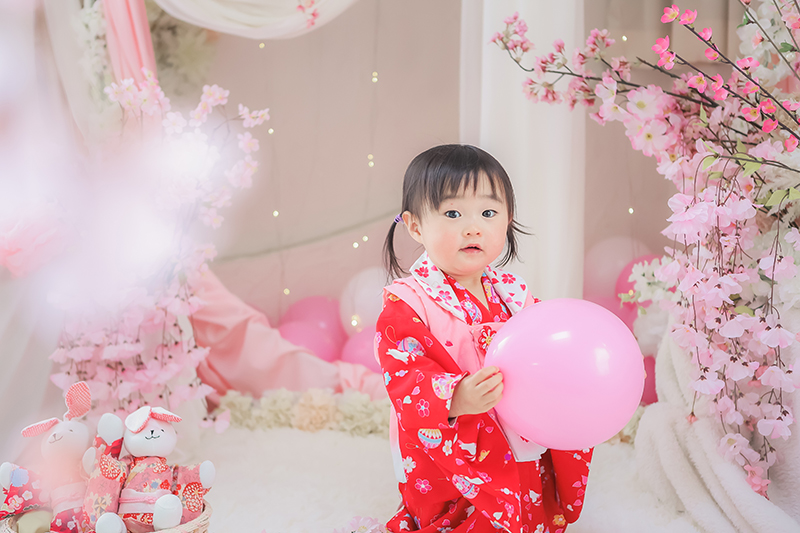桃の節句スタジオ撮影会