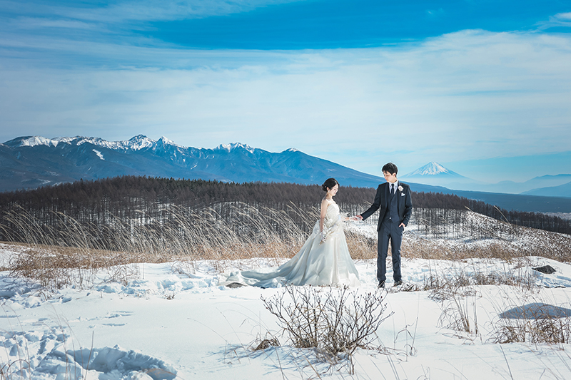 洋装ロケーション撮影