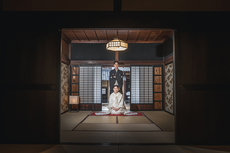 和装ブライダルロケーション撮影