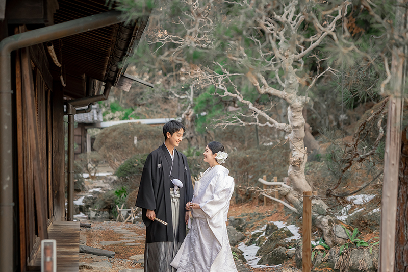 旧馬場家和装フォトウェディング