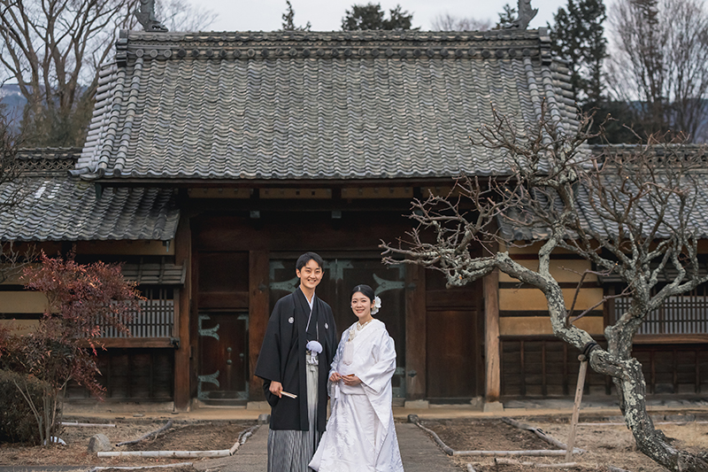 旧馬場家和装ブライダルフォト