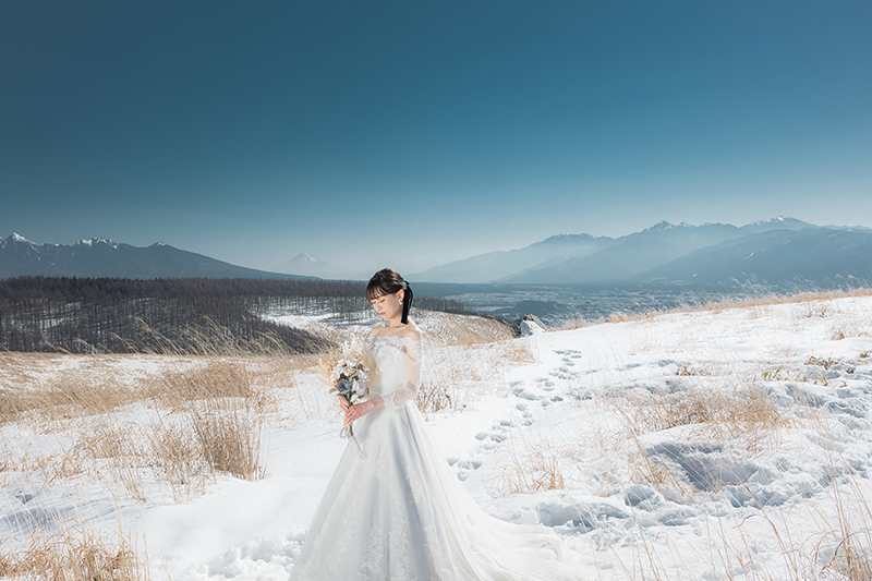 霧ヶ峰洋装前撮り