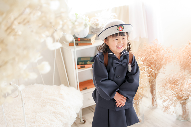 入園記念スタジオ撮影