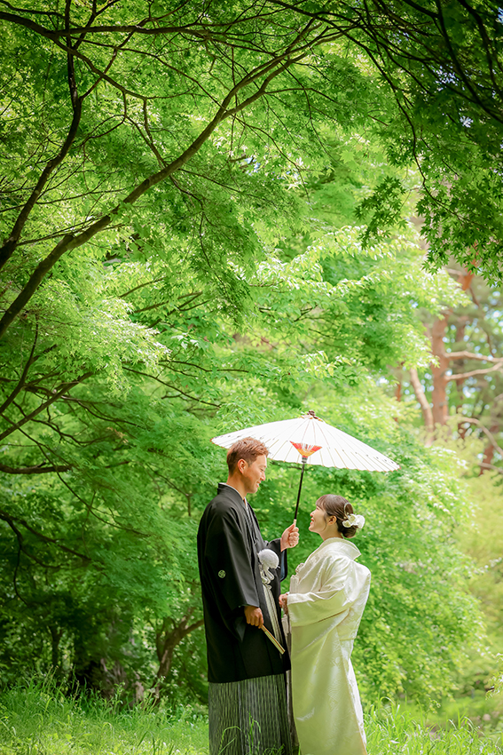 和装　フォトウェディング　長野