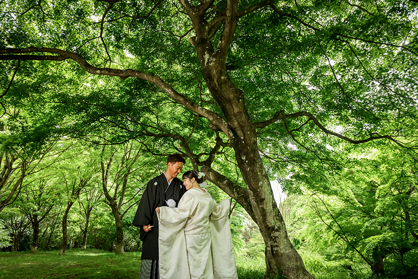 和装　結婚写真　岡谷