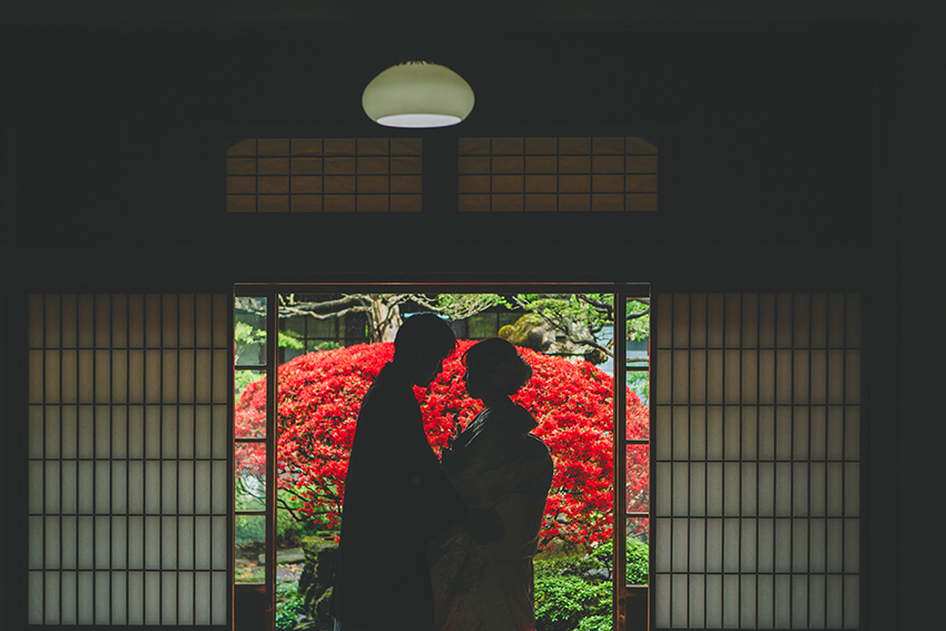和装 結婚写真 諏訪