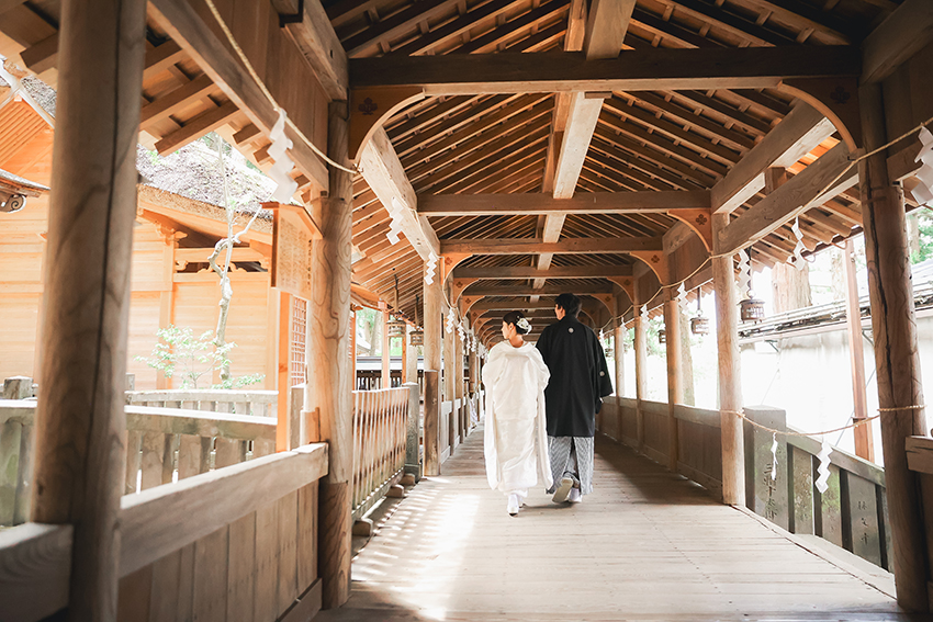 諏訪大社　神前結婚式