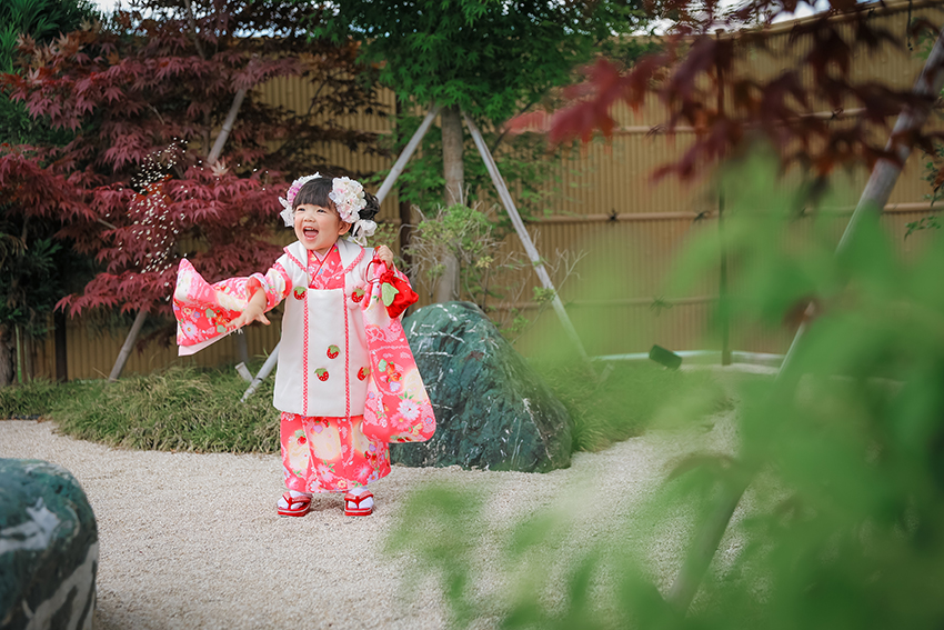 3歳 753 ヘアアレンジ