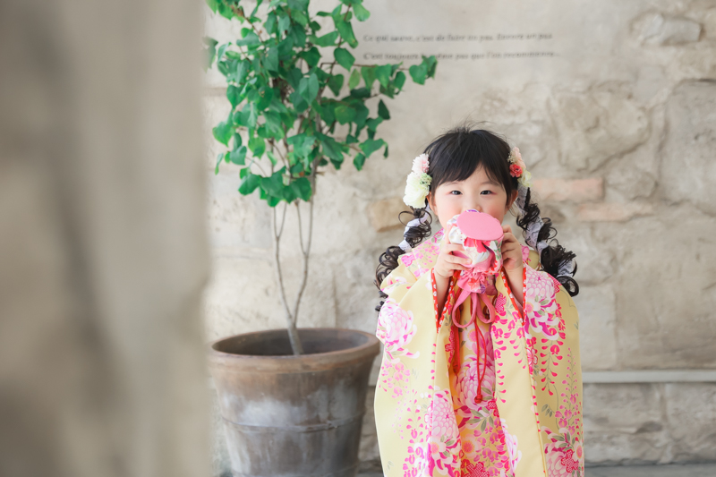 3歳七五三スタジオ撮影