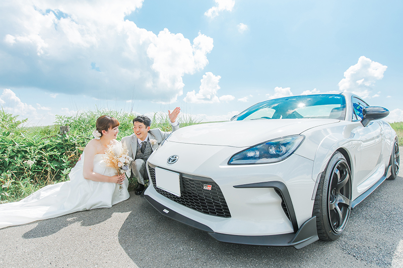 ブライダル前撮り車